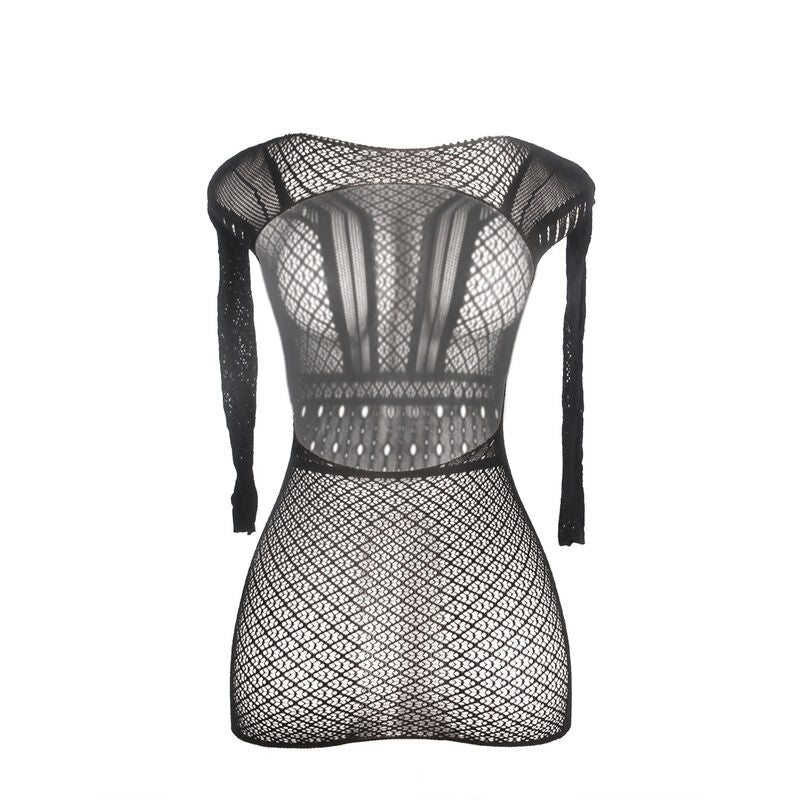 Subblime - 951931 Kurzes Netzkleid mit Nacktem Rücken Eine Grösse
