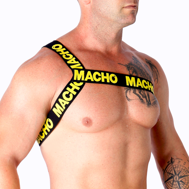 Macho - Römisches Geschirr Gelb L/XL
