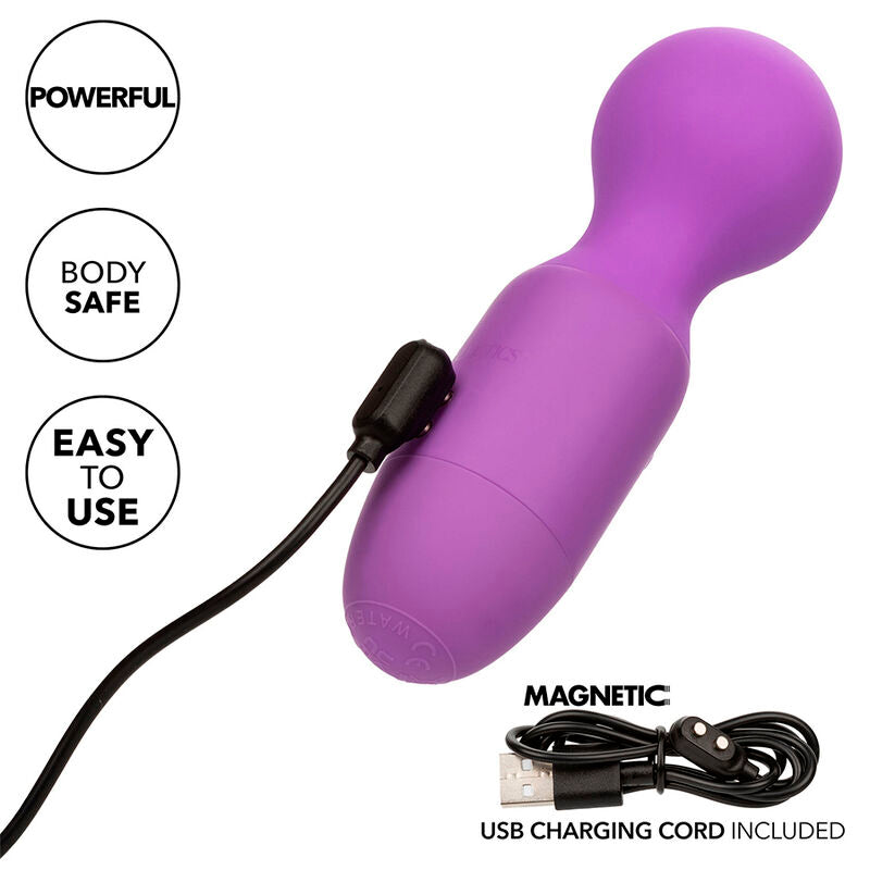 Calexotics - First Time Wiederaufladbares Massagerät 10 Vibrationen Lila