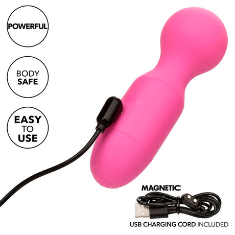 Calexotics - First Time Wiederaufladbarer Massager 10 Vibrationen Rosa