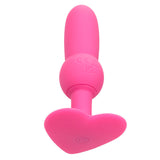Calexotics - First Time Anal Plug mit Perlensonde 10 Vibrationen Rosa