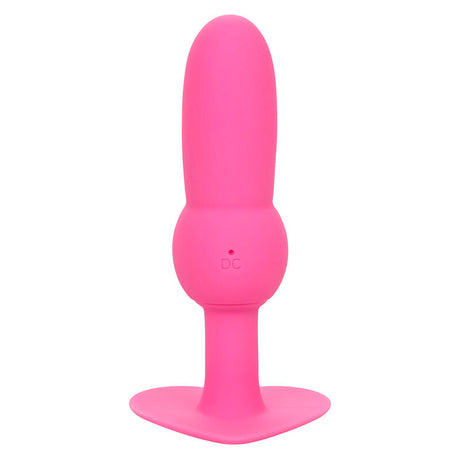 Calexotics - First Time Anal Plug mit Perlensonde 10 Vibrationen Rosa