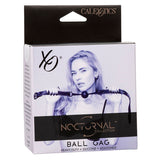Calexotics - Nocturnal Ball Gag Silikon Schwarz