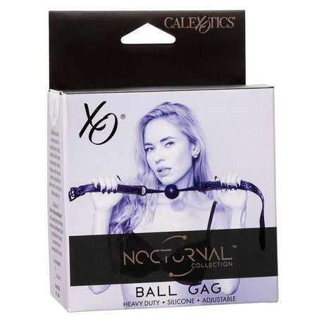 Calexotics - Nocturnal Ball Gag Silikon Schwarz