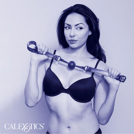 Calexotics - Nocturnal Ball Gag Silikon Schwarz