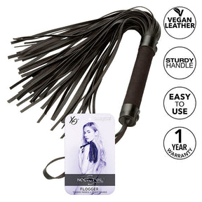 Calexotics - Nocturnal Flogger Leder Schwarz