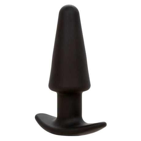 Calexotics - Rock Bottom Tapered Anal Plug 10 Vibraciones Silikon Schwarz