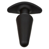 Calexotics - Rock Bottom Tapered Anal Plug 10 Vibraciones Silikon Schwarz
