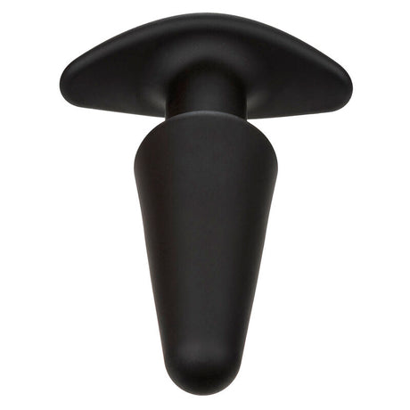 Calexotics - Rock Bottom Tapered Anal Plug 10 Vibraciones Silikon Schwarz