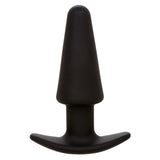 Calexotics - Rock Bottom Tapered Anal Plug 10 Vibraciones Silikon Schwarz