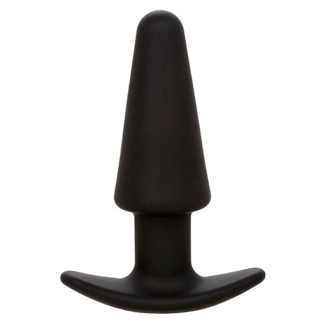 Calexotics - Rock Bottom Tapered Anal Plug 10 Vibraciones Silikon Schwarz