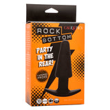 Calexotics - Rock Bottom Tapered Anal Plug 10 Vibraciones Silikon Schwarz