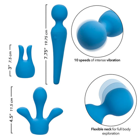 Calexotics - Couture Kit Vibratorstab 10 Vibrationen Blau