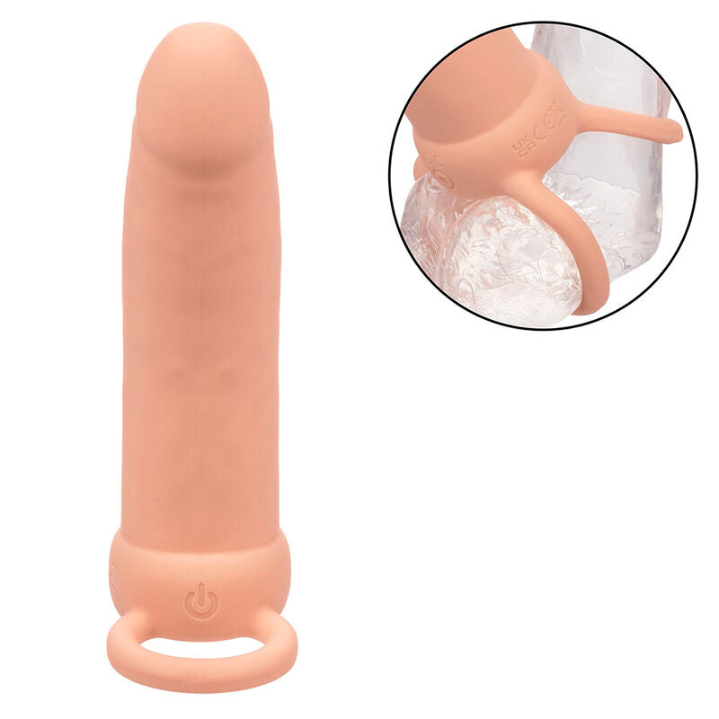 Calexotics - Maxx Thick Dual Penetrator 10 Vibrationen Fleisch