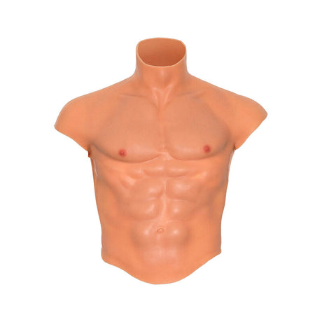 Verborgene Bedürfnis - Alter Ego Silikon-Männertorso-Shirt mit ABS-Fleisch