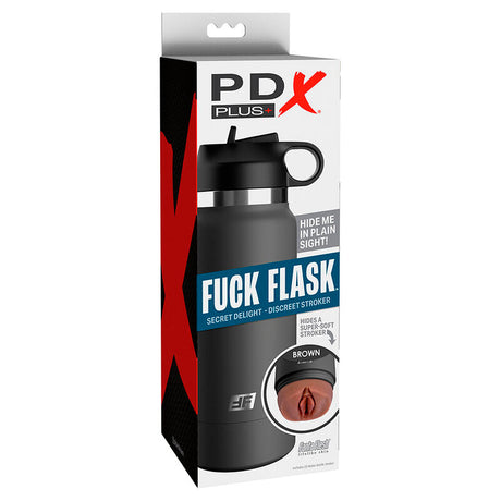 Masturbator Pdx plus Fuck Flask Vagine Diskreter Stroker Braun Modell 2 17,8 x 8,3 cm.5