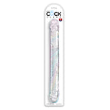 King Cock - Double Trouble Doppeldildo 46 cm Klar