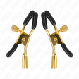 Kink - Goldene Nippelklemmen 6 cm