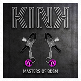 Kink - Lila Nippelklemme mit Einzelnen Glocken 6 cm