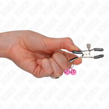 Kink - Doppelglöckchen-Nippelklammer Rosa 6 cm