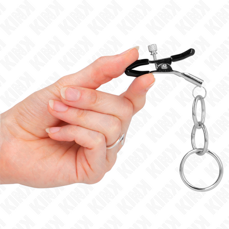 Kink - 3 O-Ring Nippelklemmen 6 cm
