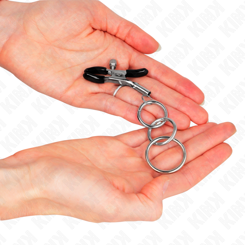 Kink - 3 O-Ring Nippelklemmen 6 cm