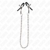 Kink - Perlenkette Nippelklemmen 30 cm