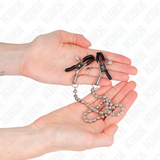 Kink - Perlenkette Nippelklemmen 30 cm