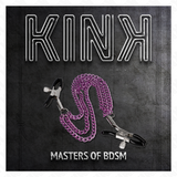 Kink - Nippelklemmen mit 3 Ketten Lila 20/23/28 cm