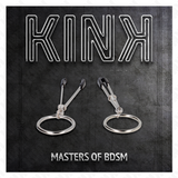 Kink - Dünne Nippelklemmen mit O-Ring 7 cm