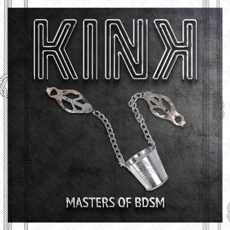 Kink - Nippelklemmen mit Eimer Silber