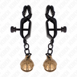 Kink - Bell Jaw Style Nippelklemmen Schwarz 7 cm