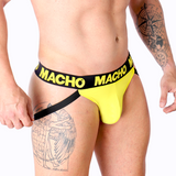 Macho - Mx25a Jock Lycra Gelb XL