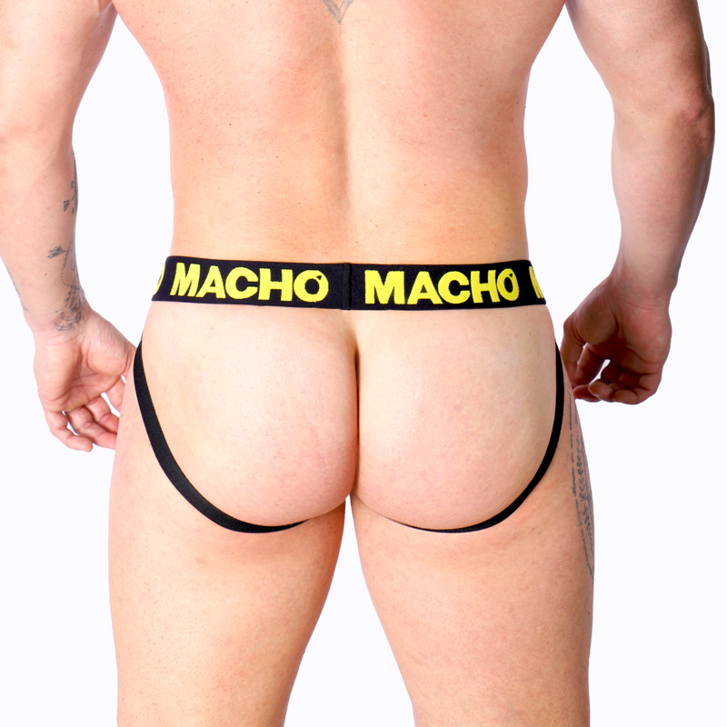 Macho - Mx25a Jock Lycra Gelb M