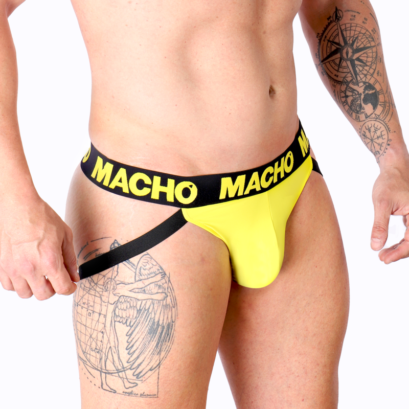 Macho - Mx25a Jock Lycra Gelb S