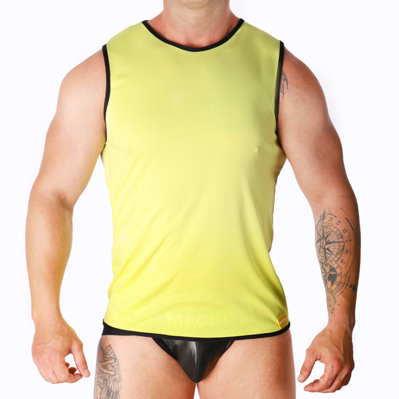Macho - Gelbes T-Shirt S/M