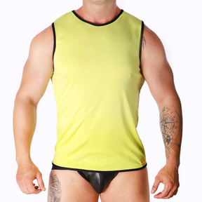 Macho - Gelbes T-Shirt S/M