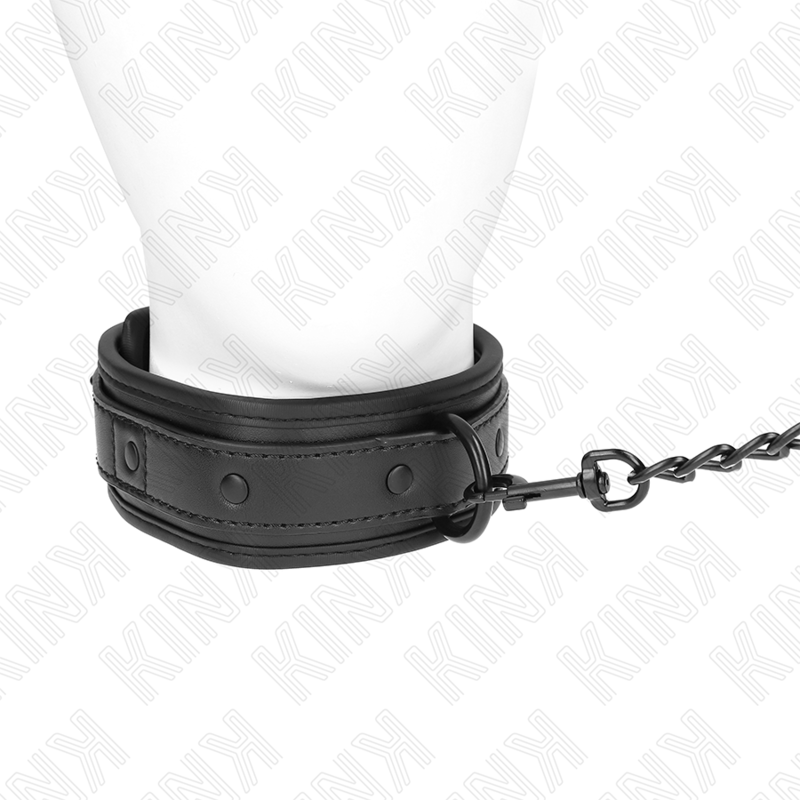 Kink - Neopren Bondage Halsband Modell 2 mit Gürtel 78 cm Verstellbar 37,5 x 49,5 cm