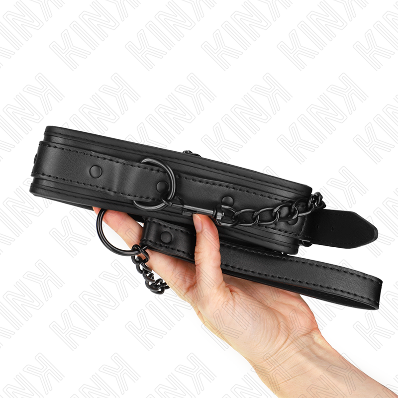 Kink - Neopren Bondage Halsband Modell 2 mit Gürtel 78 cm Verstellbar 37,5 x 49,5 cm