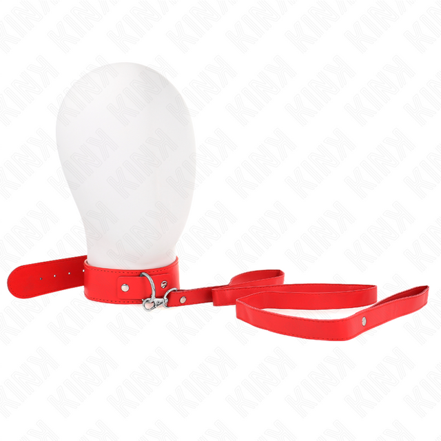 Kink - Halskette mit Gürtel 116 cm Rojo Gurt Verstellbar 32-50 cm x 8 cm