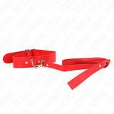 Kink - Halskette mit Gürtel 116 cm Rojo Gurt Verstellbar 32-50 cm x 8 cm