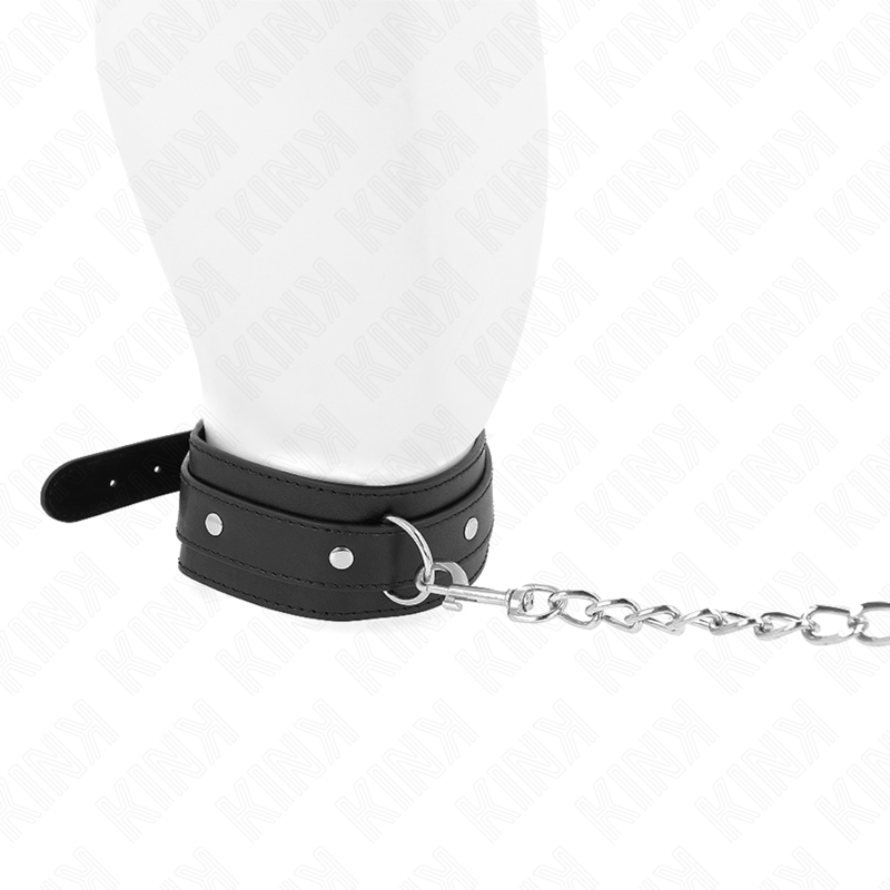 Kink - Halskette mit Leine 65 cm 1 Ring Verstellbar 38-49 cm x 5 cm