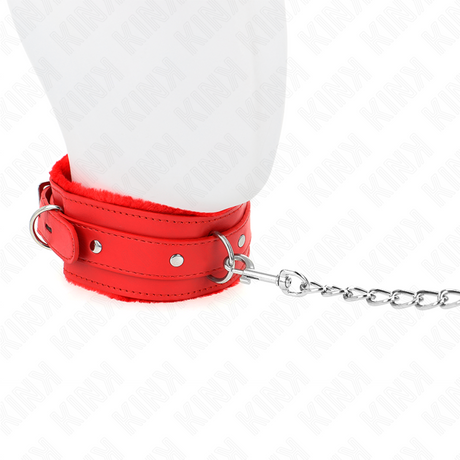 Halsband mit Leine mit Einschränkungen Rot 36- x.2