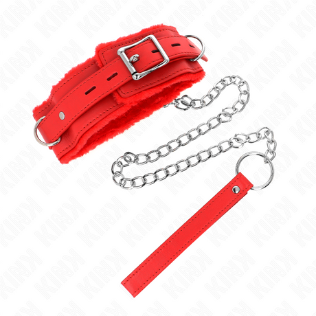 Halsband mit Leine mit Einschränkungen Rot 36- x.1