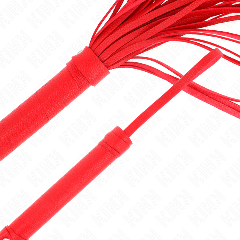 Kink - Rote Weich-PVC-Peitsche 70 cm