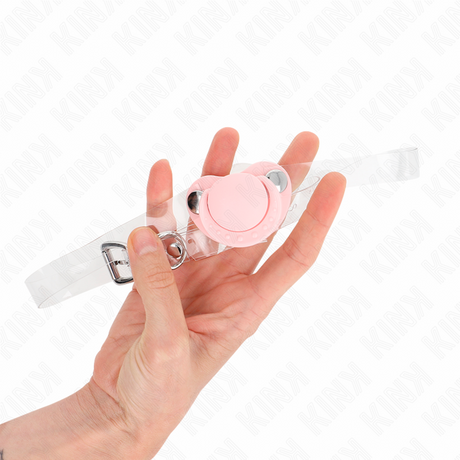 Kink - Rosa Schnullerform-Spitze 5,5 x 4 cm Verstellbar 43-60 cm