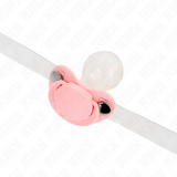 Kink - Rosa Schnullerform-Spitze 5,5 x 4 cm Verstellbar 43-60 cm