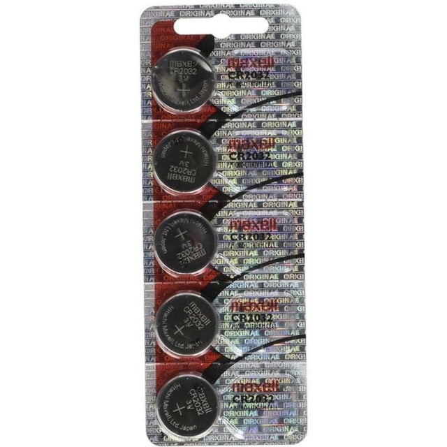 Maxell - Batterie Litio Cr2032 3v - 5 Einheiten