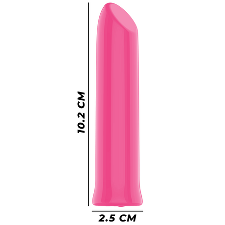 Auflegevibrator Todrick Pink Klitorisstimulierende Kugel 10,2 x 2,5 cm.2
