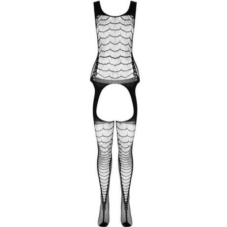 Passion - Bs 104 Bodystocking Schwarz Eine Grösse